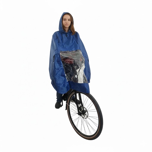HOOODIE Poncho Deluxe blauw - Hooodie Poncho Deluxe