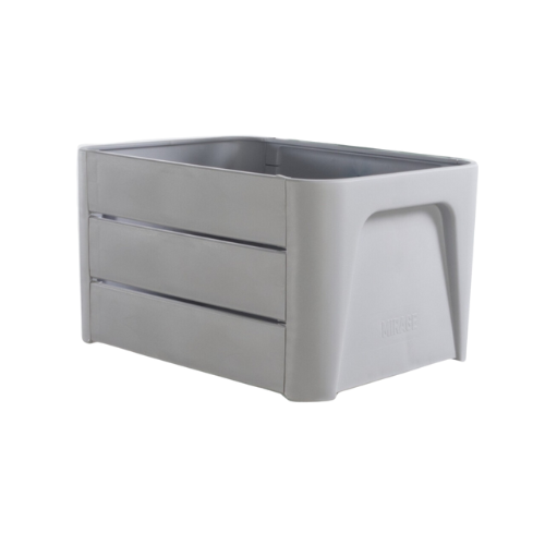 Mirage fietskrat Klik ‘n Krat Grijs - Mirage fietskrat Klik ‘n Krat 