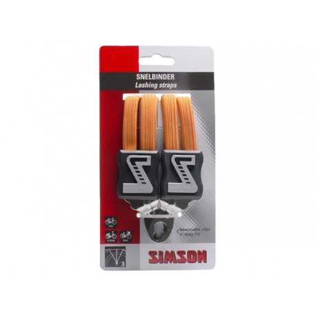 SIMSON - 021371 Snelbinder, 3 binder, oranje - SIMSON - 021371